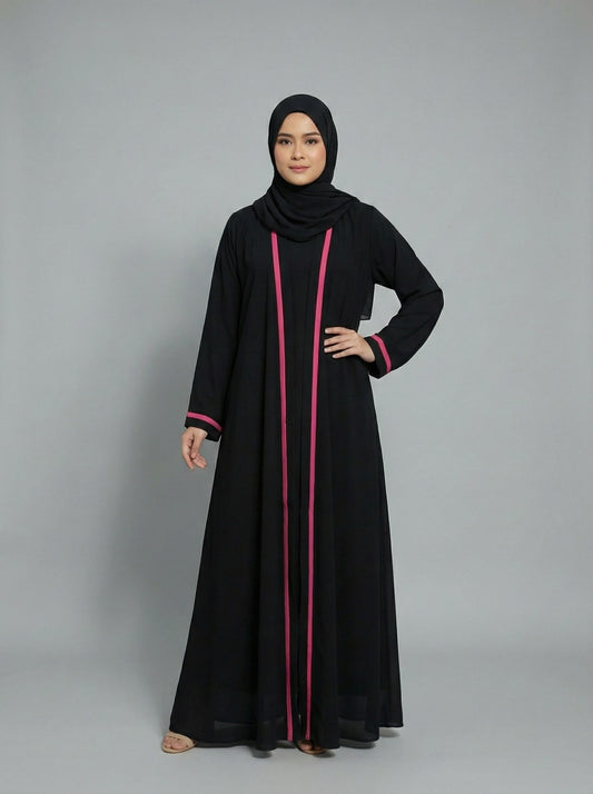 The Elegance Flow 4-Piece Abaya Set