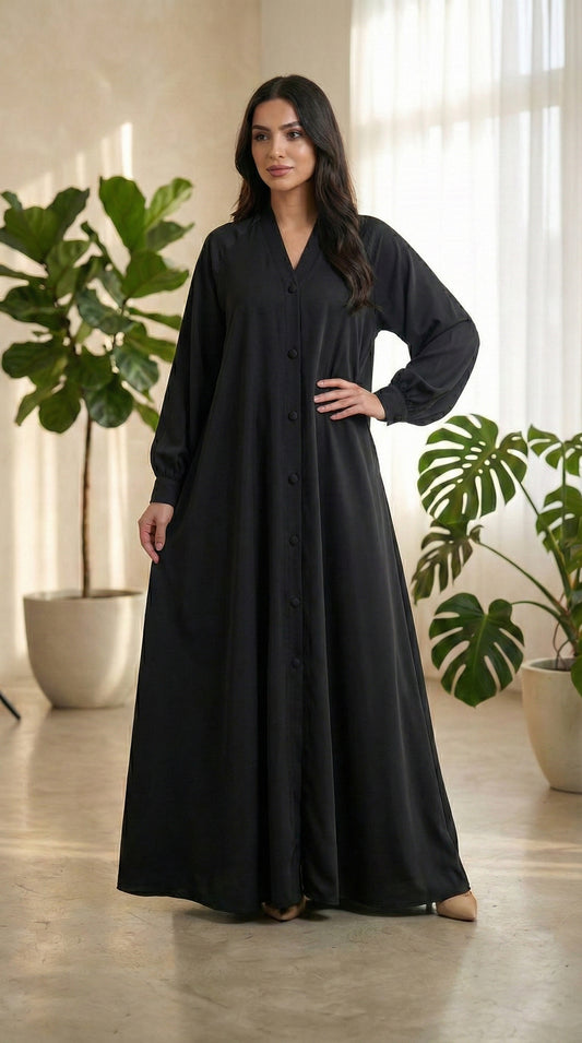 Formal Horizon Button-Front Maxi