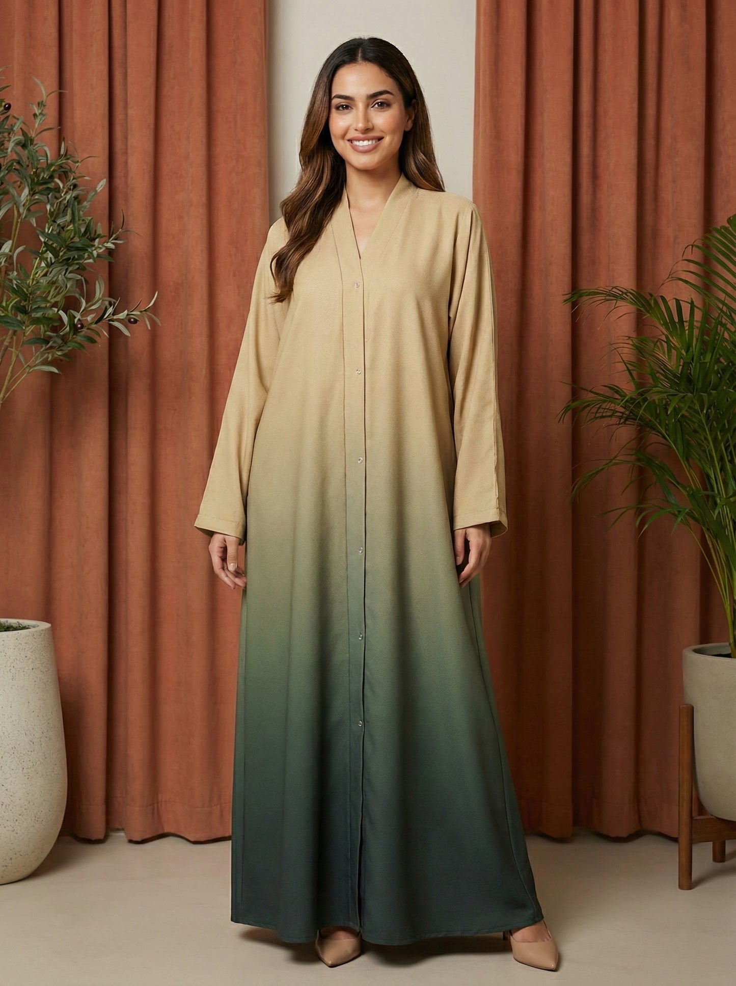 Desert to Forest Ombre