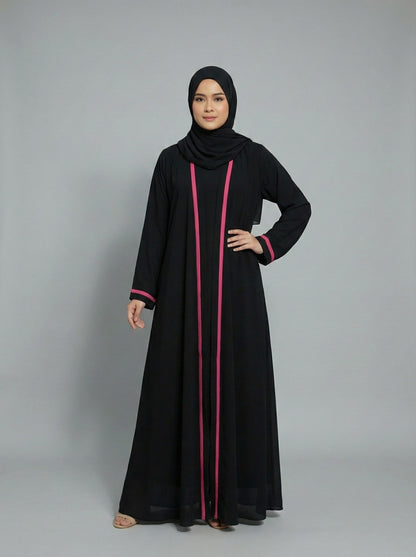 The Elegance Flow 4-Piece Abaya Set