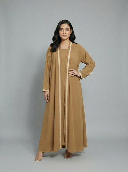 The Elegance Flow 4-Piece Abaya Set