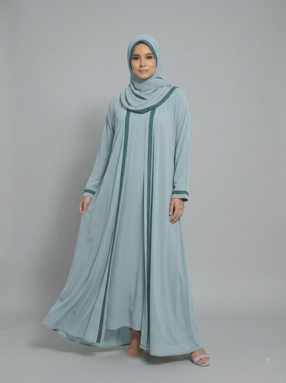 The Elegance Flow 4-Piece Abaya Set